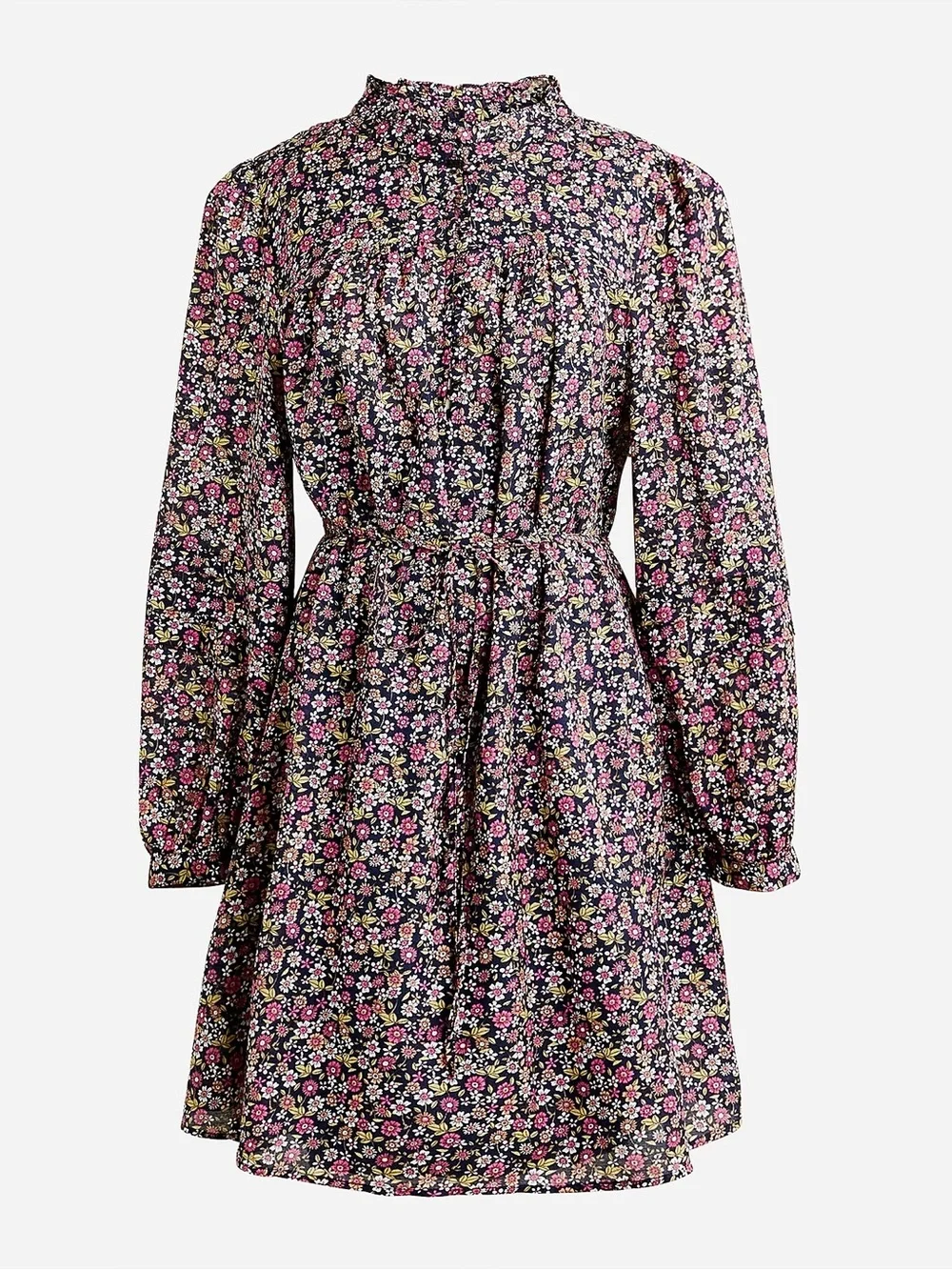 J.Crew Button Up Mini Dress in Sunny Meadow Size Medium